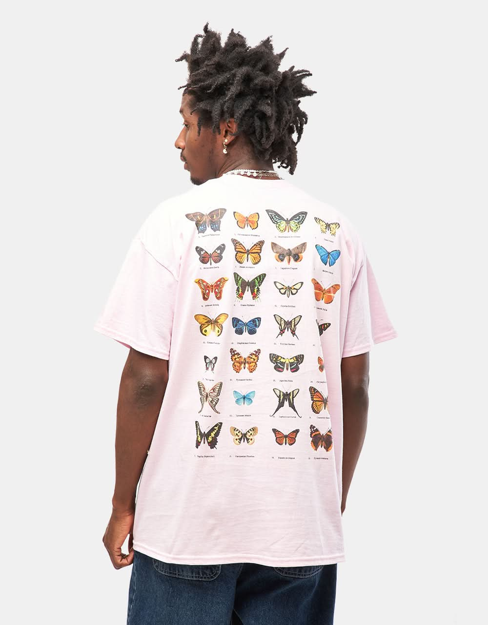 Camiseta Route One Flutter - Rosa claro