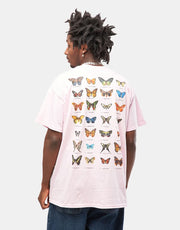 T-shirt Route One Flutter - rosa chiaro