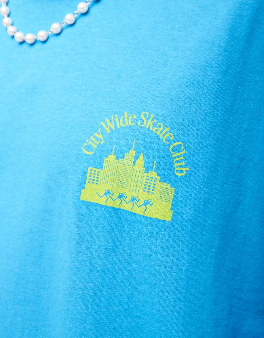 Camiseta Route One City Wide Skate Club - Zafiro