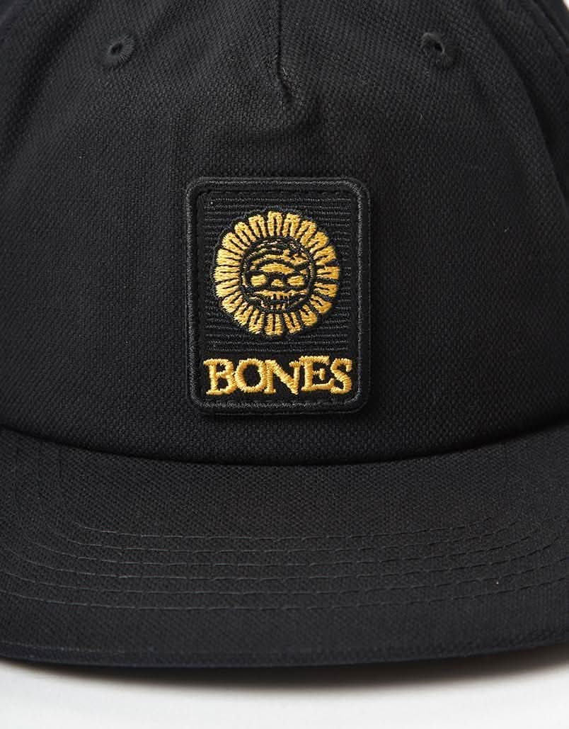 Bones Pushing Up Daisies 5 Panel Cap - Black