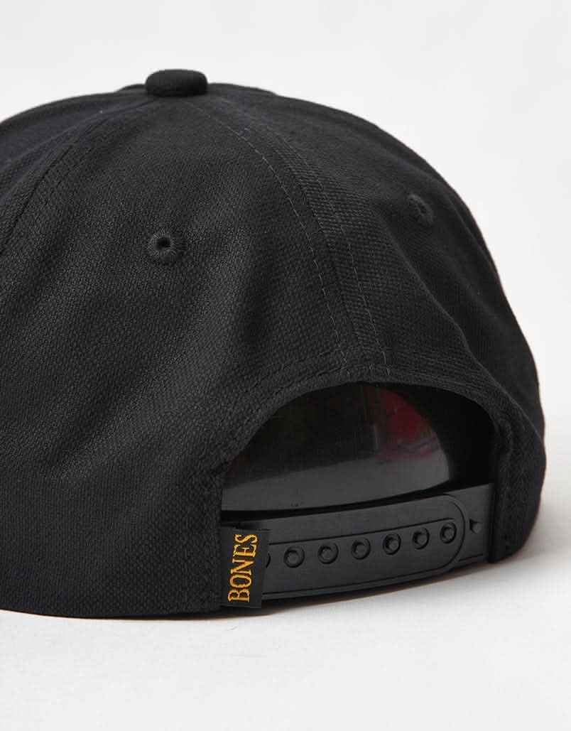 Bones Pushing Up Daisies 5 Panel Cap - Black