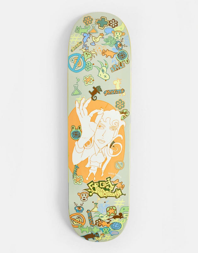 Frog Decker No Frog Zone Skateboard Deck - 8.5"