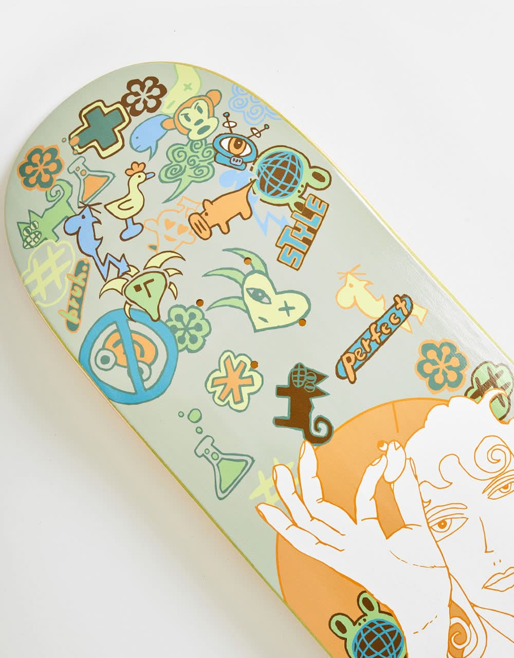 Frog Decker No Frog Zone Skateboard Deck - 8.5"