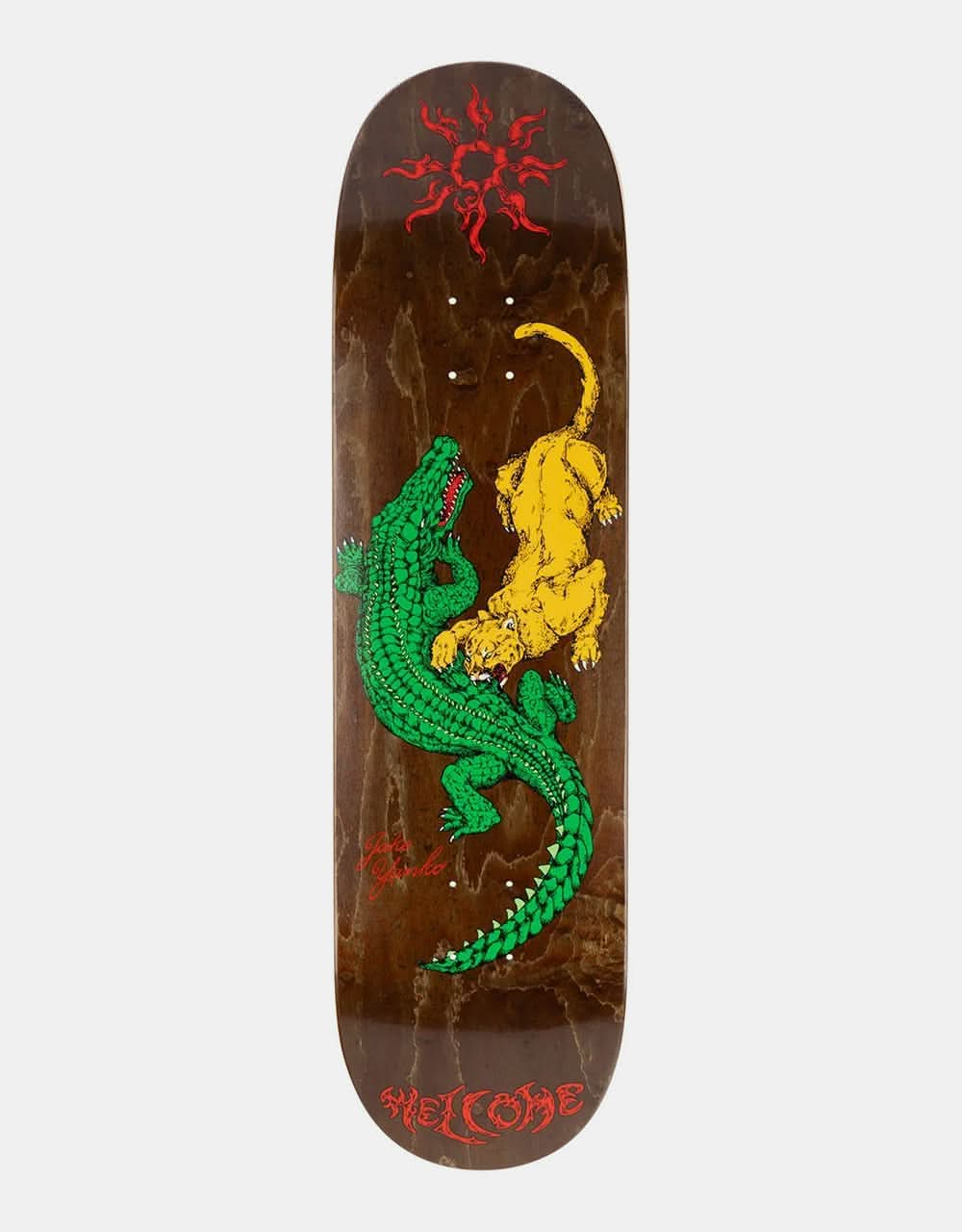 Welcome Yanko Swamp Fight Skateboard Deck - 8.5"