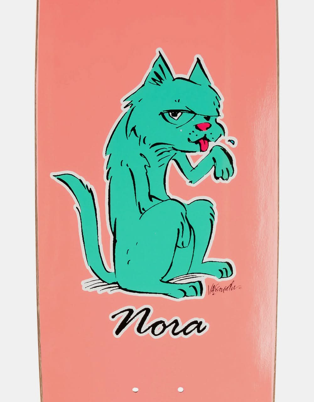 Welcome Nora Feral on Sphynx Skateboard Deck - 8.8"