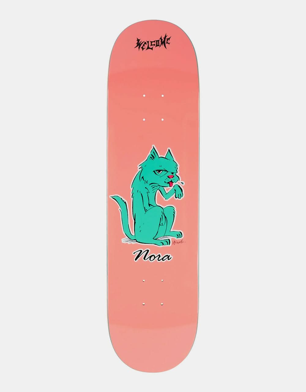 Welcome Nora Feral Skateboard Deck - 8.25"