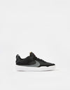 Nike SB Day One GS Chaussures de skate pour enfants - Noir/Gris froid-Anthracite-Blanc