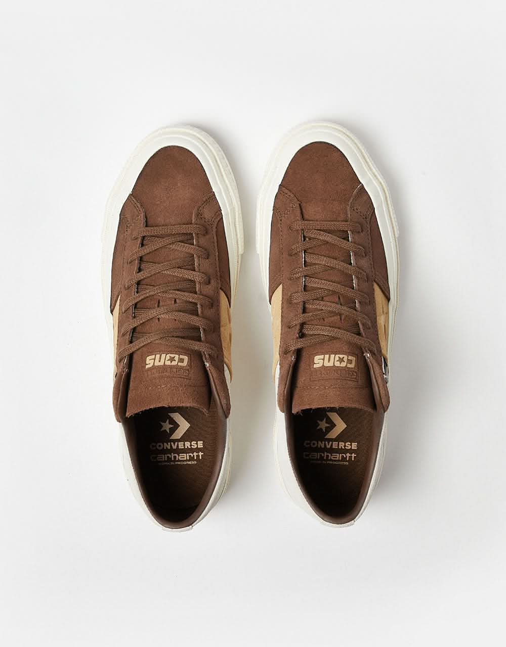 Converse x Carhartt WIP One Star Academy Pro Skate Shoes - Dark Earth/Starfish/Egret