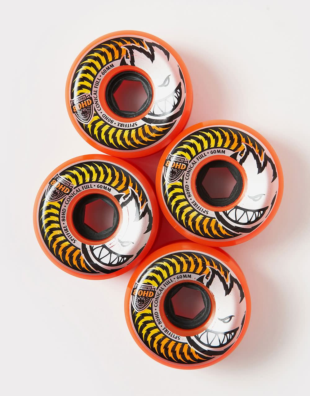 Spitfire Conical Full 80HD Skateboard Wheels - 60mm