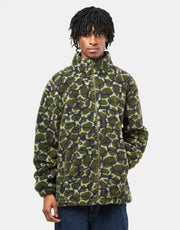 Route One Sharwa Fleece - Ripples (Olive)