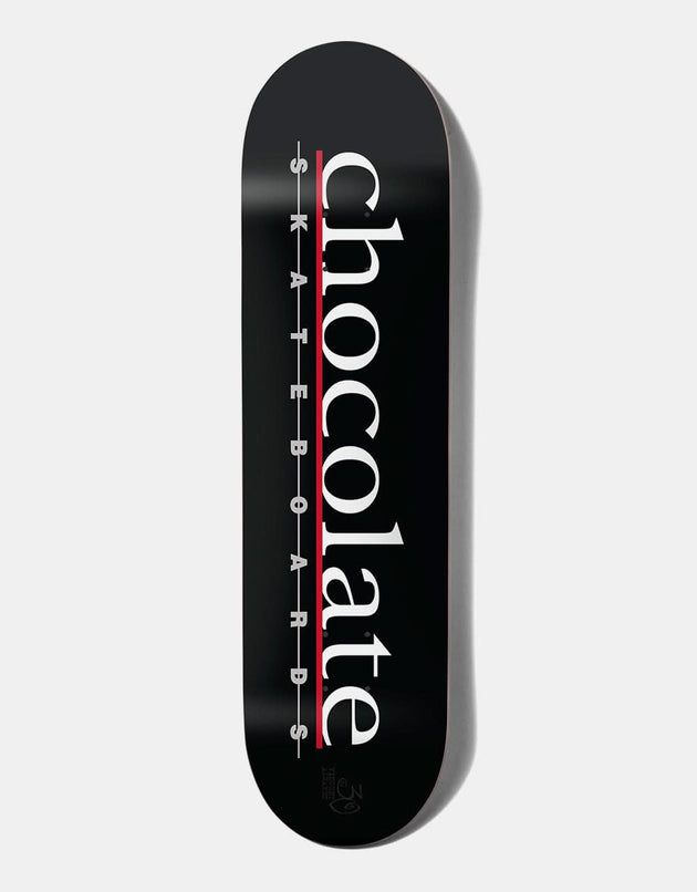 Chocolat Alvarez The Bar Logo G052 Skateboard Deck - 8.25"