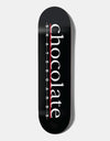 Chocolate Alvarez The Bar Logo G052 Skateboard Deck - 8.25"