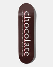 Chocolate Capps The Bar Logo G008 Planche de Skateboard - 8"