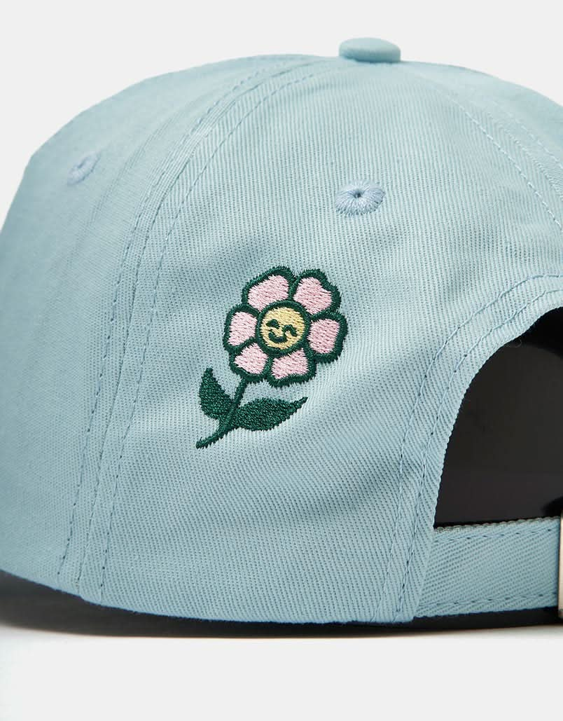 Gorra Route One Go Outside Heal Inside Dad - Azul cielo