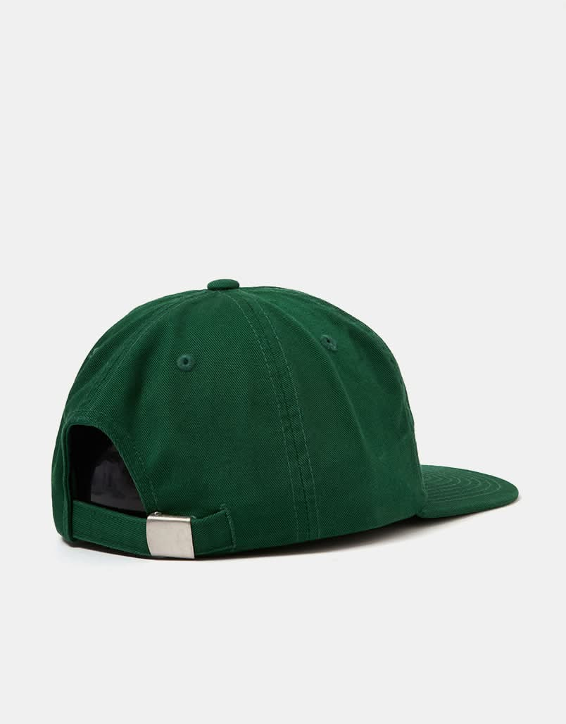 Route One City Wide Skate Club Unstructured 6 Panel Cap - Forest Green