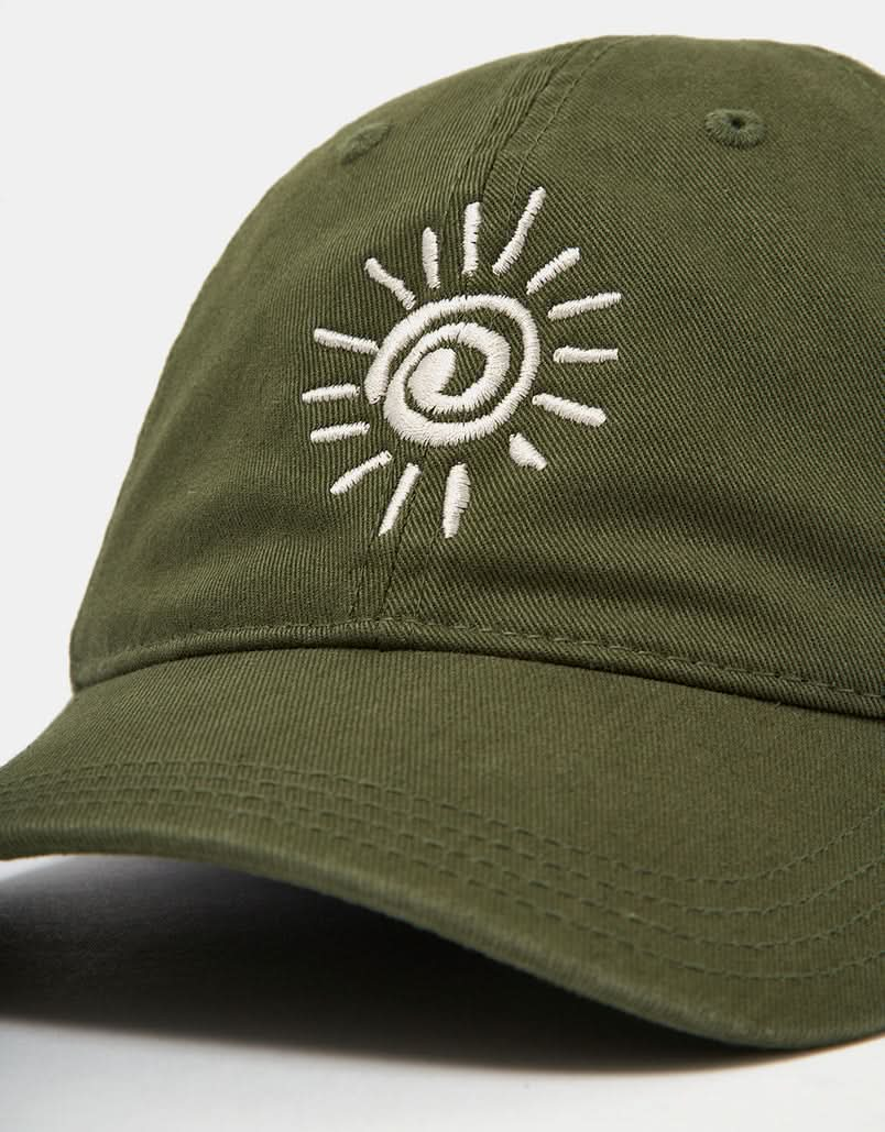 Route One Sun Spiral Dad Cap - Cypress