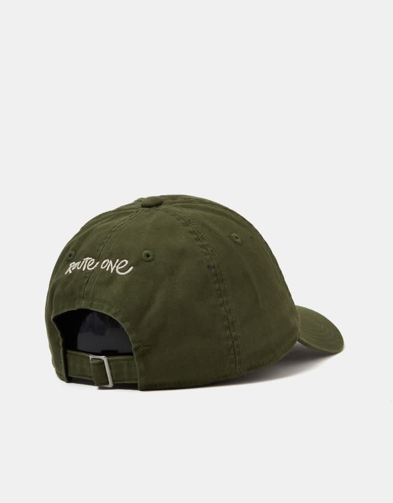 Route One Sun Spiral Dad Cap - Cypress