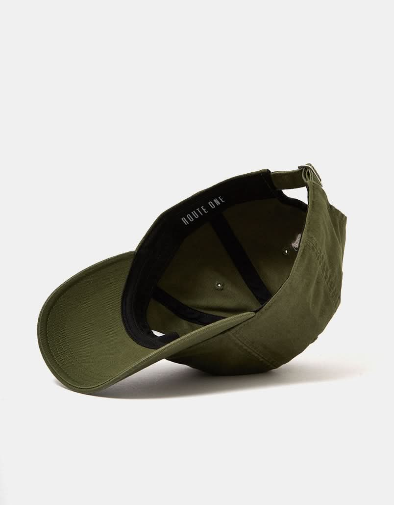 Route One Sun Spiral Dad Cap - Cypress