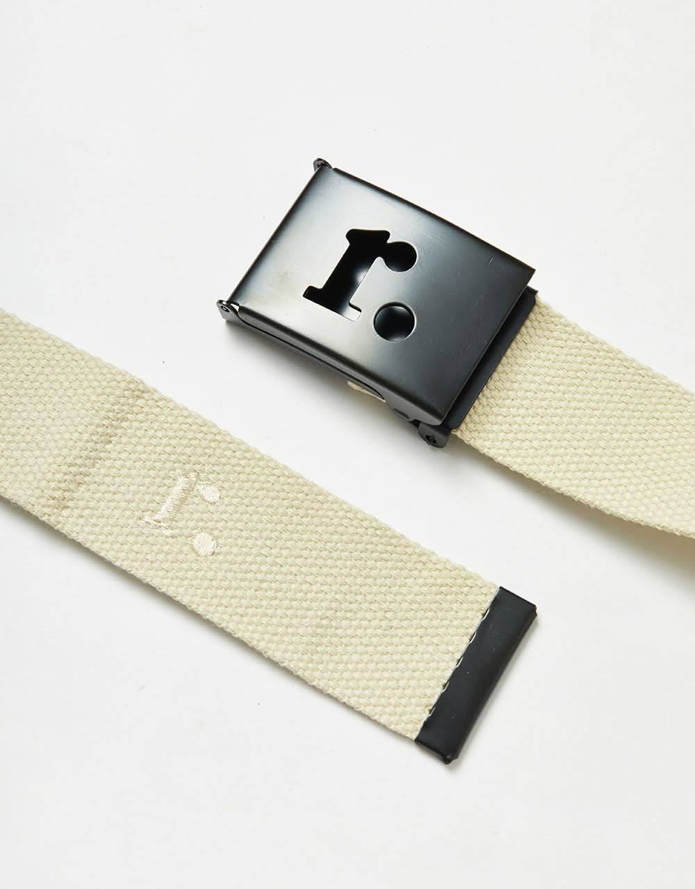 Route One Classic Web Belt - Beige