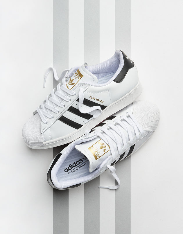 adidas Superstar ADV Skate Shoes - White/Core Black/White