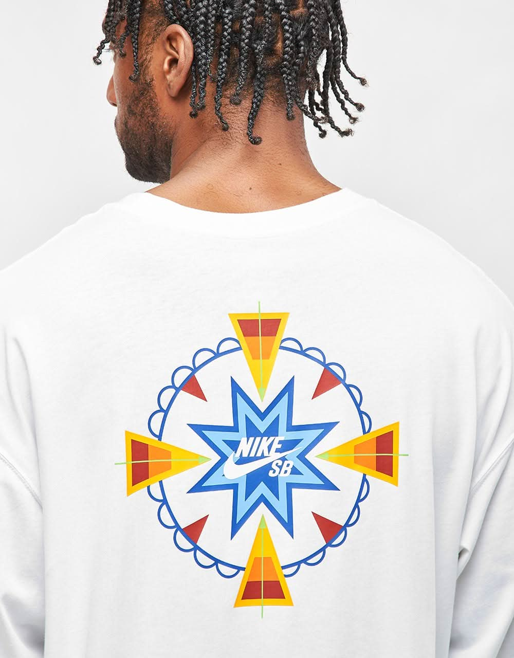 Nike SB x Di'orr Greenwood M90 L/S T-Shirt - White