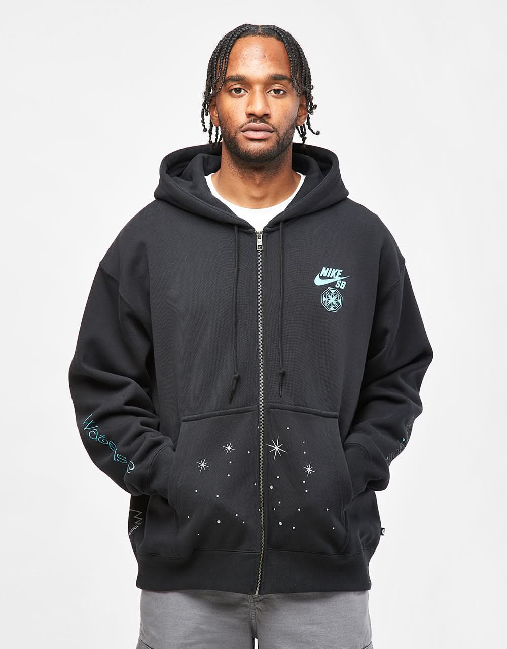 Sudadera con capucha Nike SB x Di'orr Greenwood - Negro