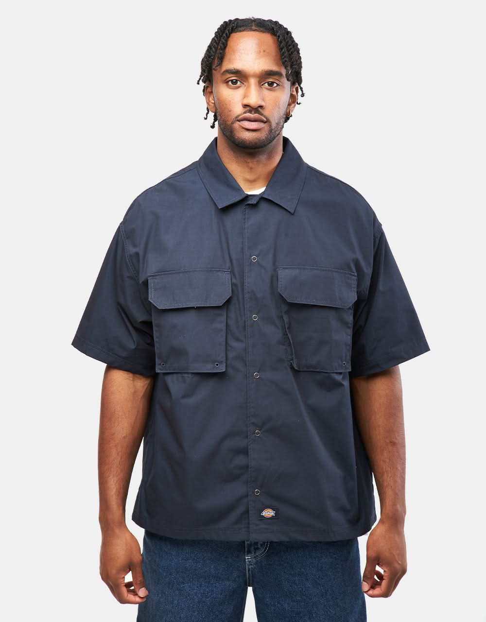 Dickies Fishersville S/S Shirt - Dark Navy