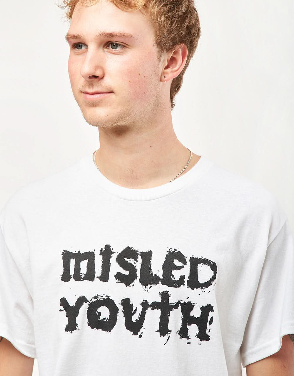 Zero Misled Youth T-Shirt - White/Black