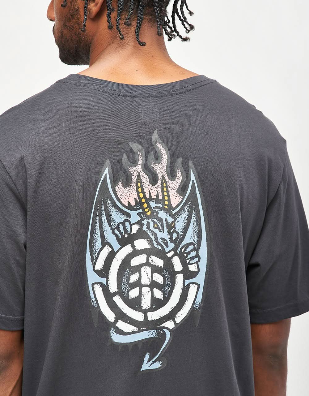 T-shirt Element Dragon - Nera