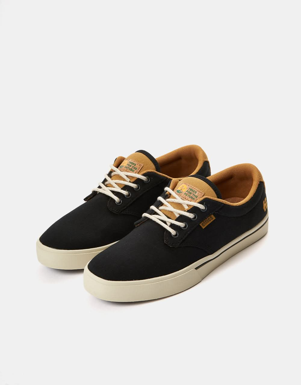 Etnies x TFTF Jameson 2 Eco Skate Shoes - Black/Brown