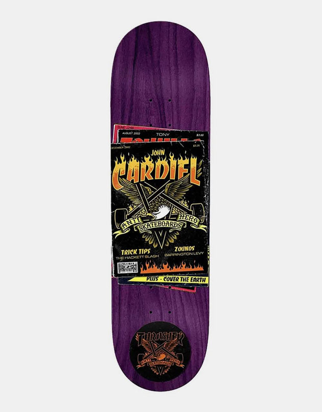 Thrasher x Anti Hero Cardiel cubre tabla de skate - 8,62"