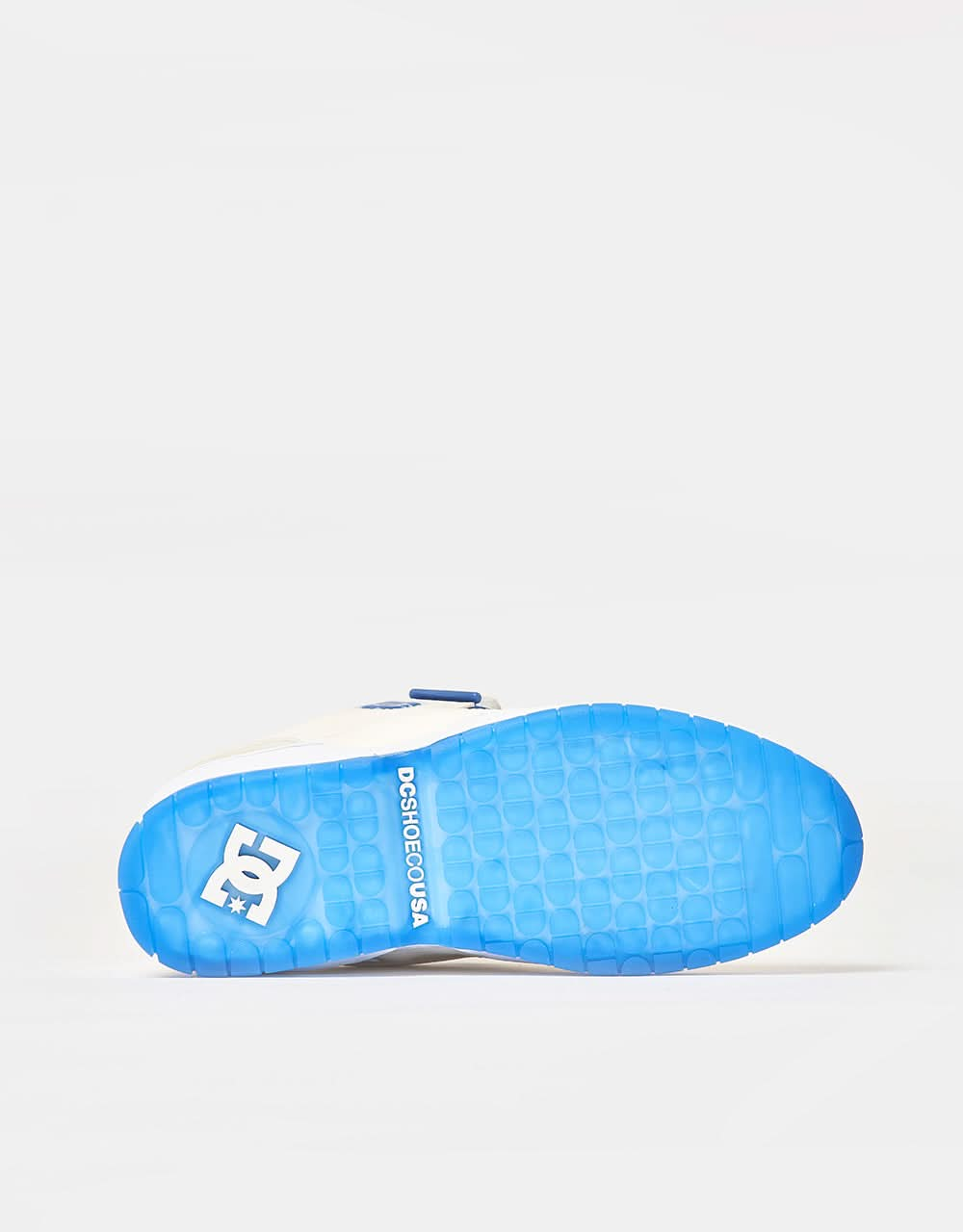 Chaussures de skate DC JS 1 - Blanc/Bleu