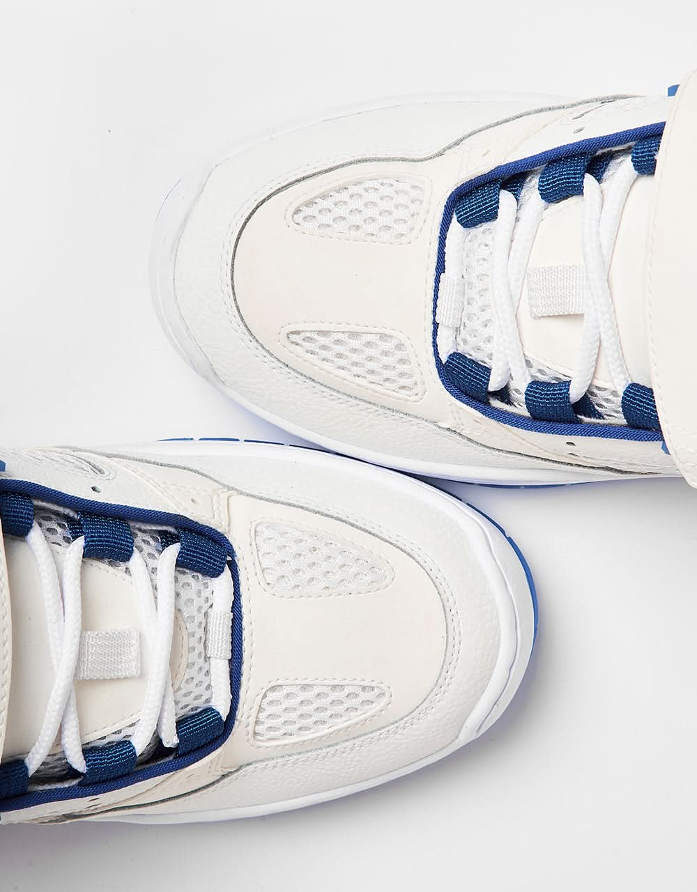 DC JS 1 Skate Shoes - White/Blue