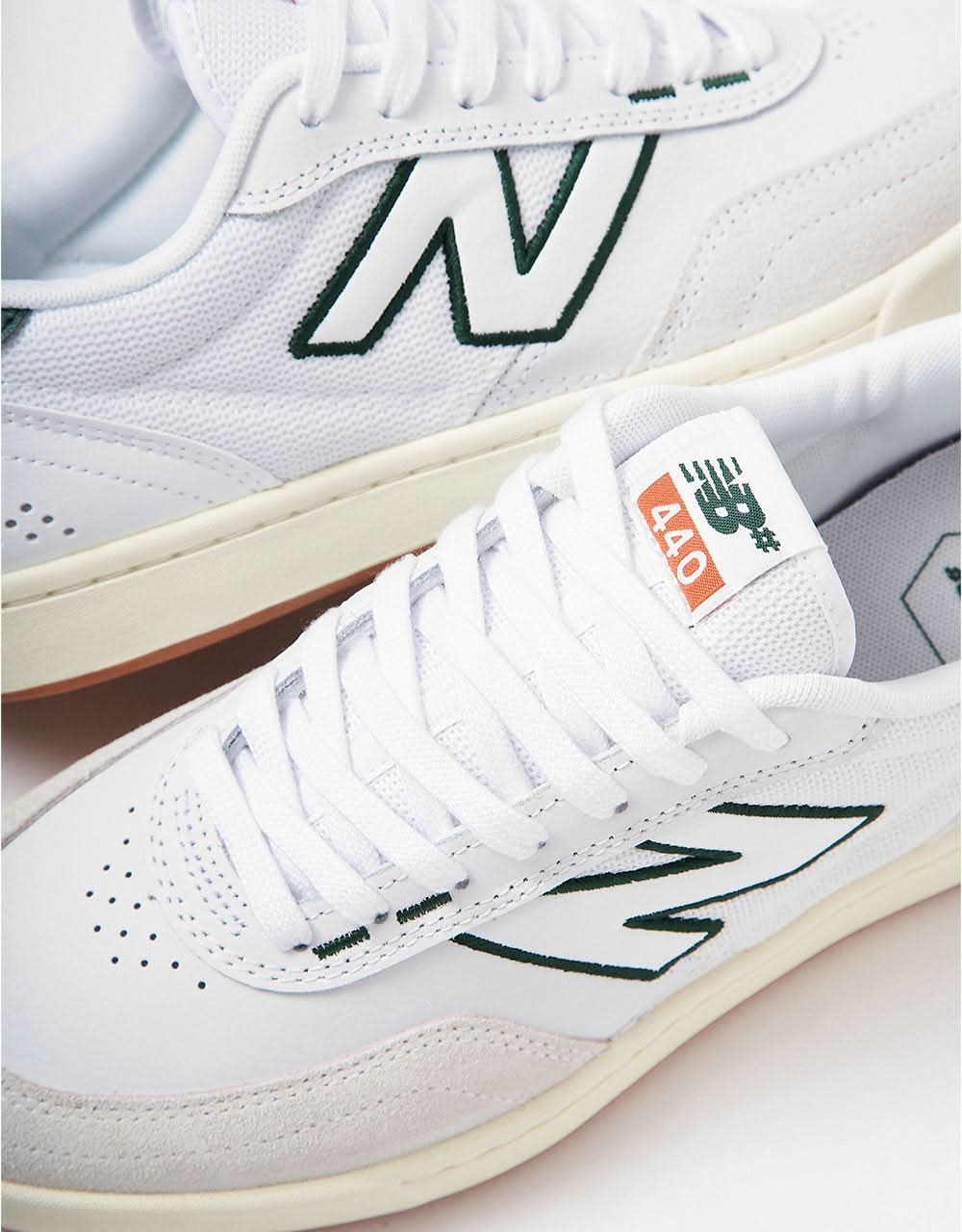 New Balance Numeric 440 V2 Zapatos de skate - Blanco/Verde