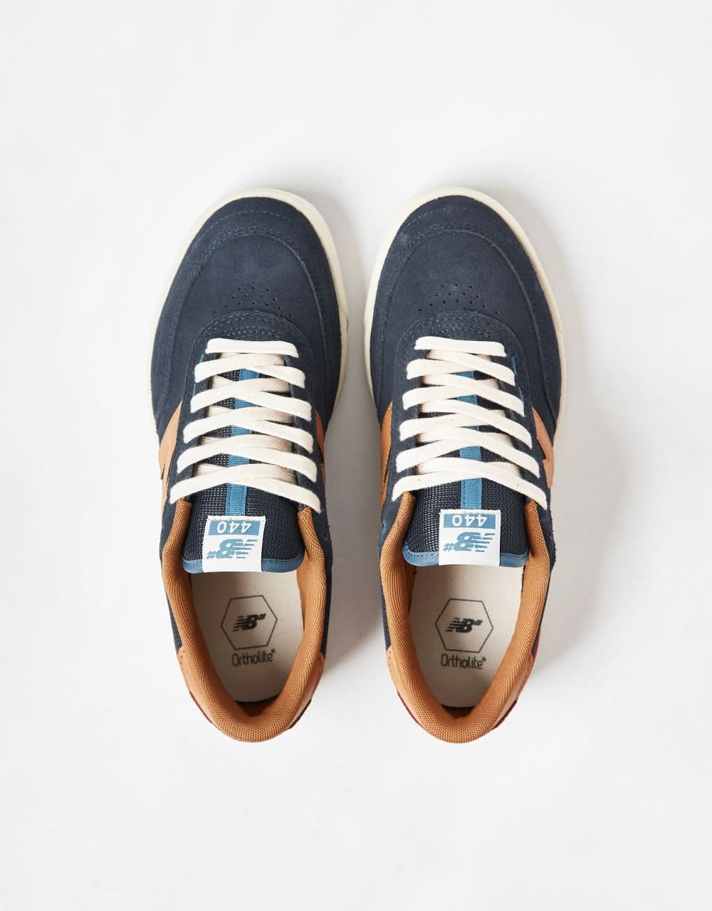 New Balance Numeric 440 V2 Skate Shoes - Navy/Tan