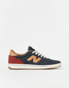 New Balance Numeric 440 V2 Skate Shoes - Navy/Tan