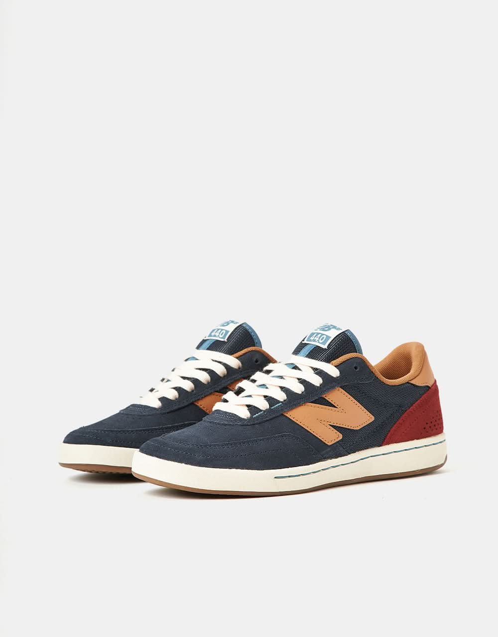 New Balance Numeric 440 V2 Skate Shoes - Navy/Tan