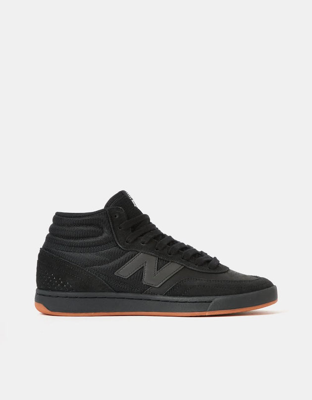 New Balance Numeric 440 High V2 Skate Shoes - Black/ Black