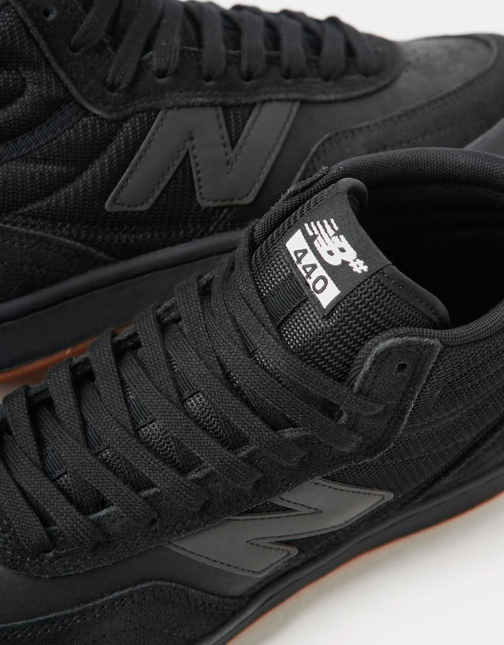 New Balance Numeric 440 High V2 Skate Shoes - Black/ Black