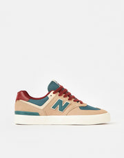 New Balance Numeric 574 Skate Shoes - Tan Sage