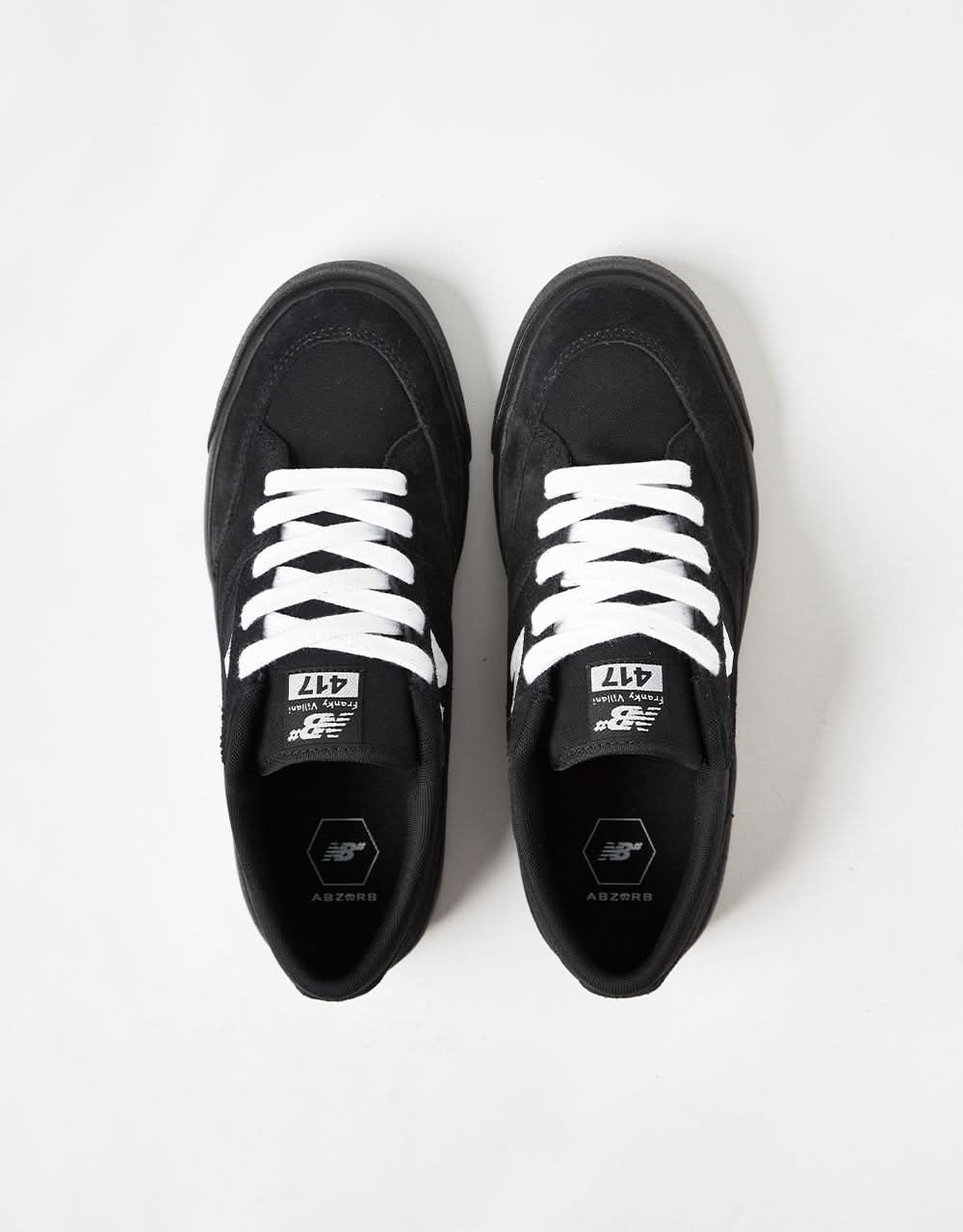 New Balance Numeric Franky Villani 417 Low Skate Shoes - Black /Black