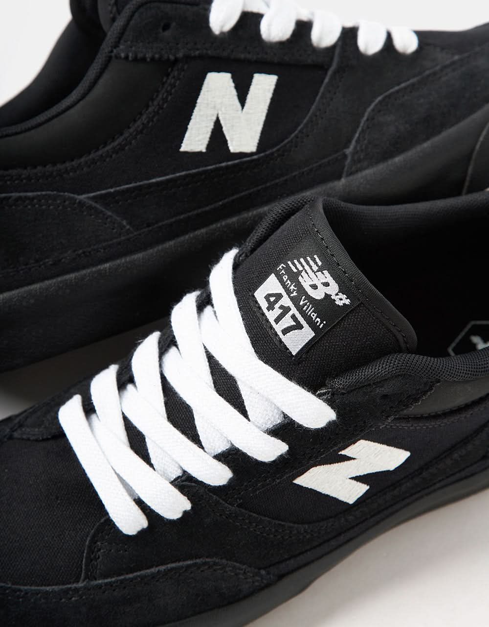 New Balance Numeric Franky Villani 417 Low Skate Shoes - Black /Black