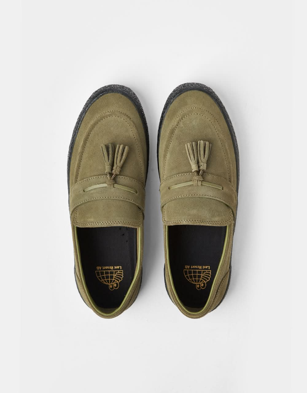 Last Resort AB VM005 Loafer Skate Shoes - New Olive/Black