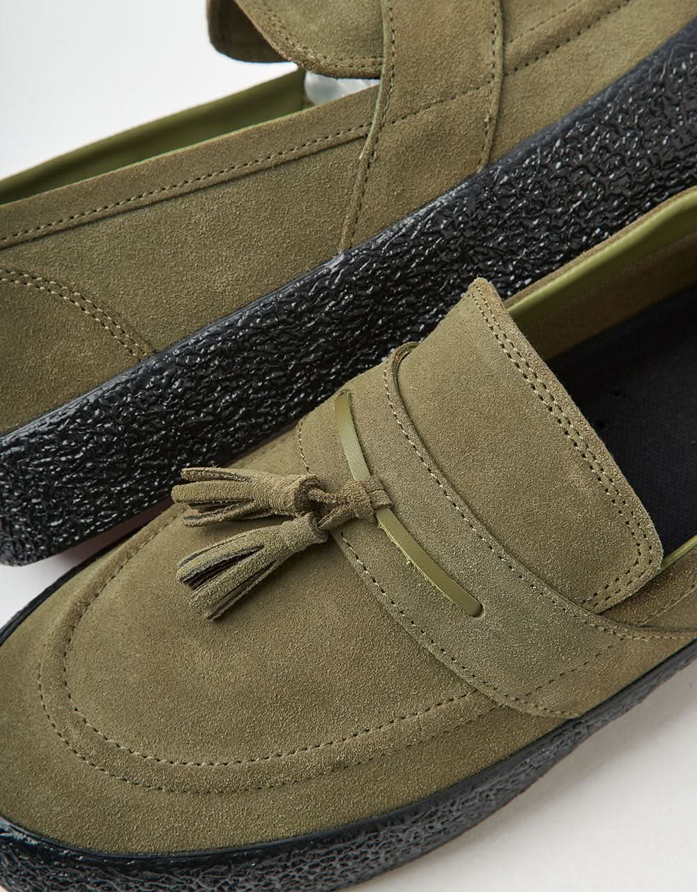 Last Resort AB VM005 Loafer Skate Shoes - New Olive/Black