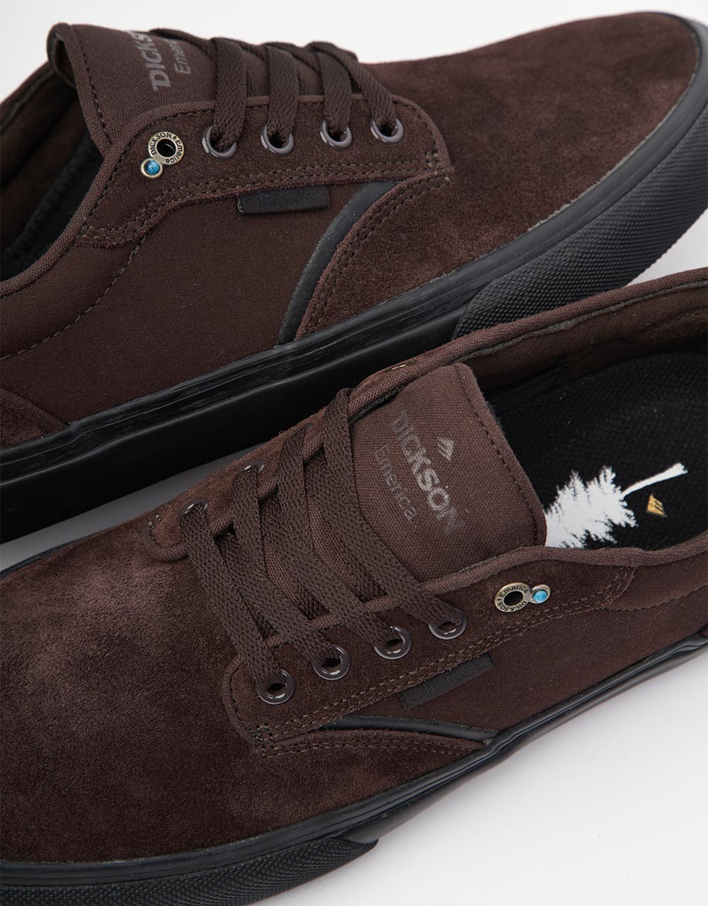 Emerica Dickson Skate Shoes - Chocolate