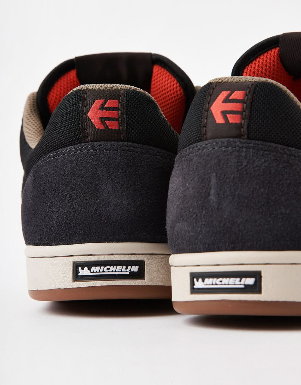 Etnies Marana Skate Shoes - Dark Grey/Black/Red