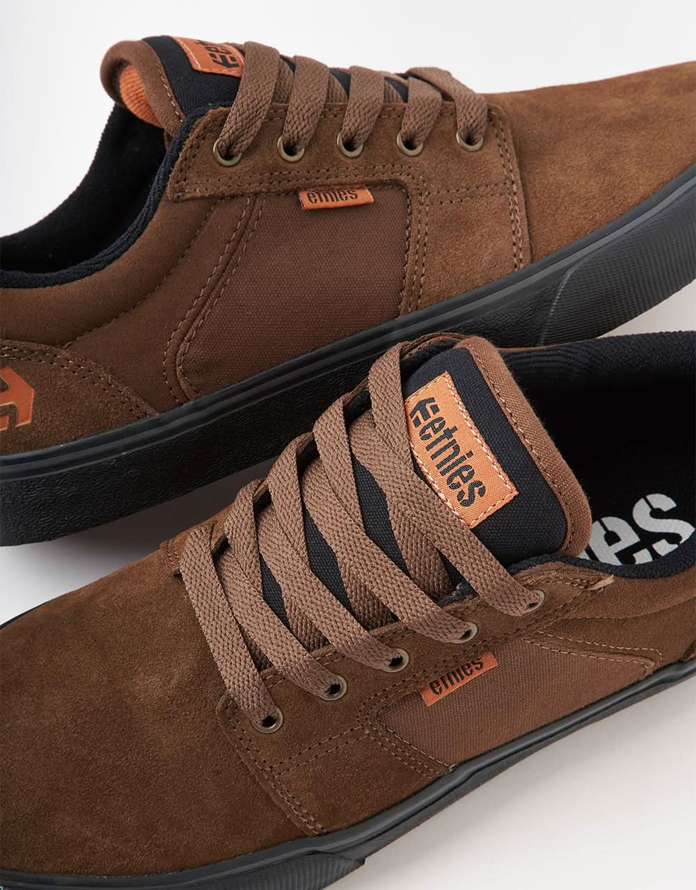 Etnies Barge LS Skate Shoes - Brown/Black