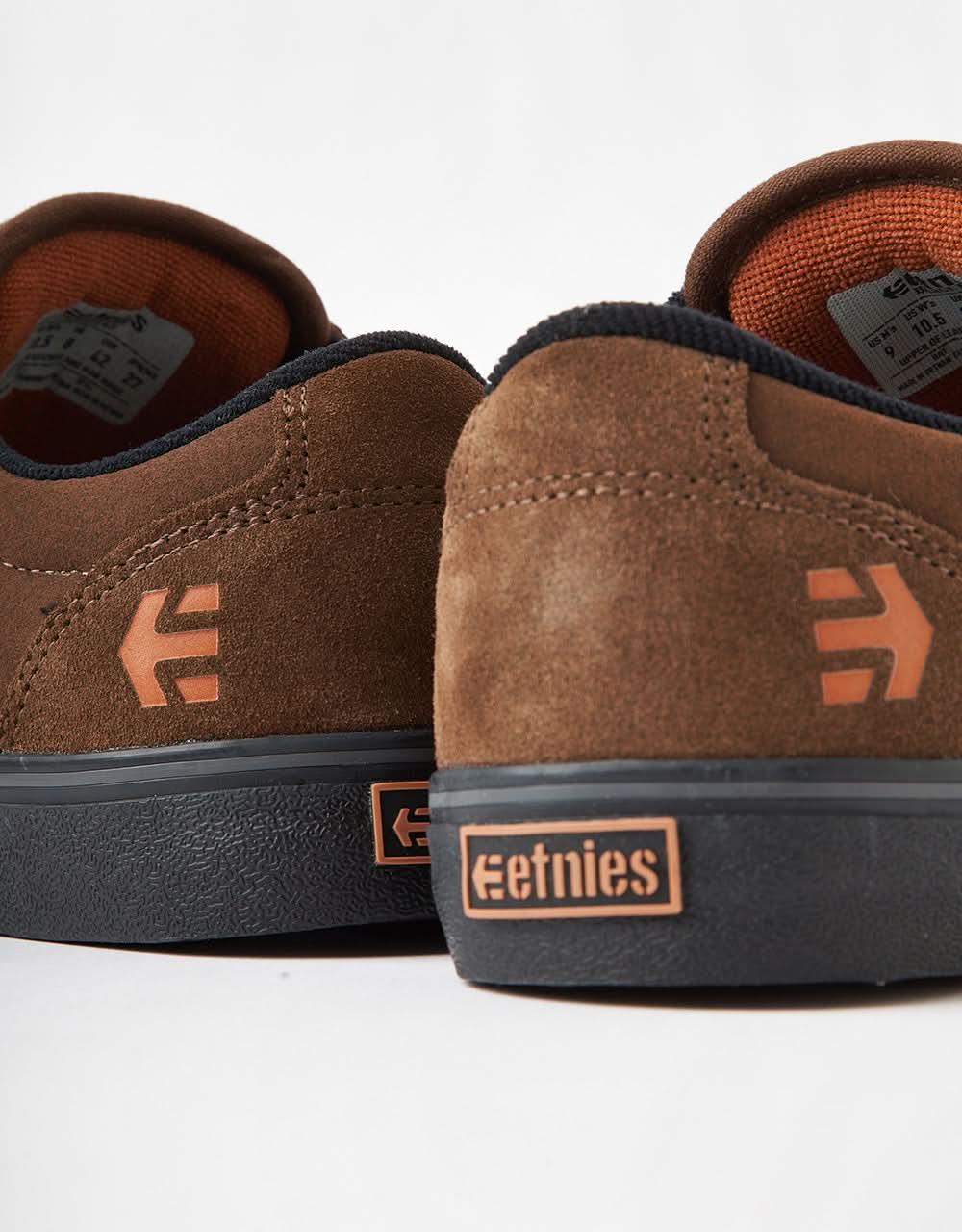 Etnies Barge LS Skate Shoes - Brown/Black