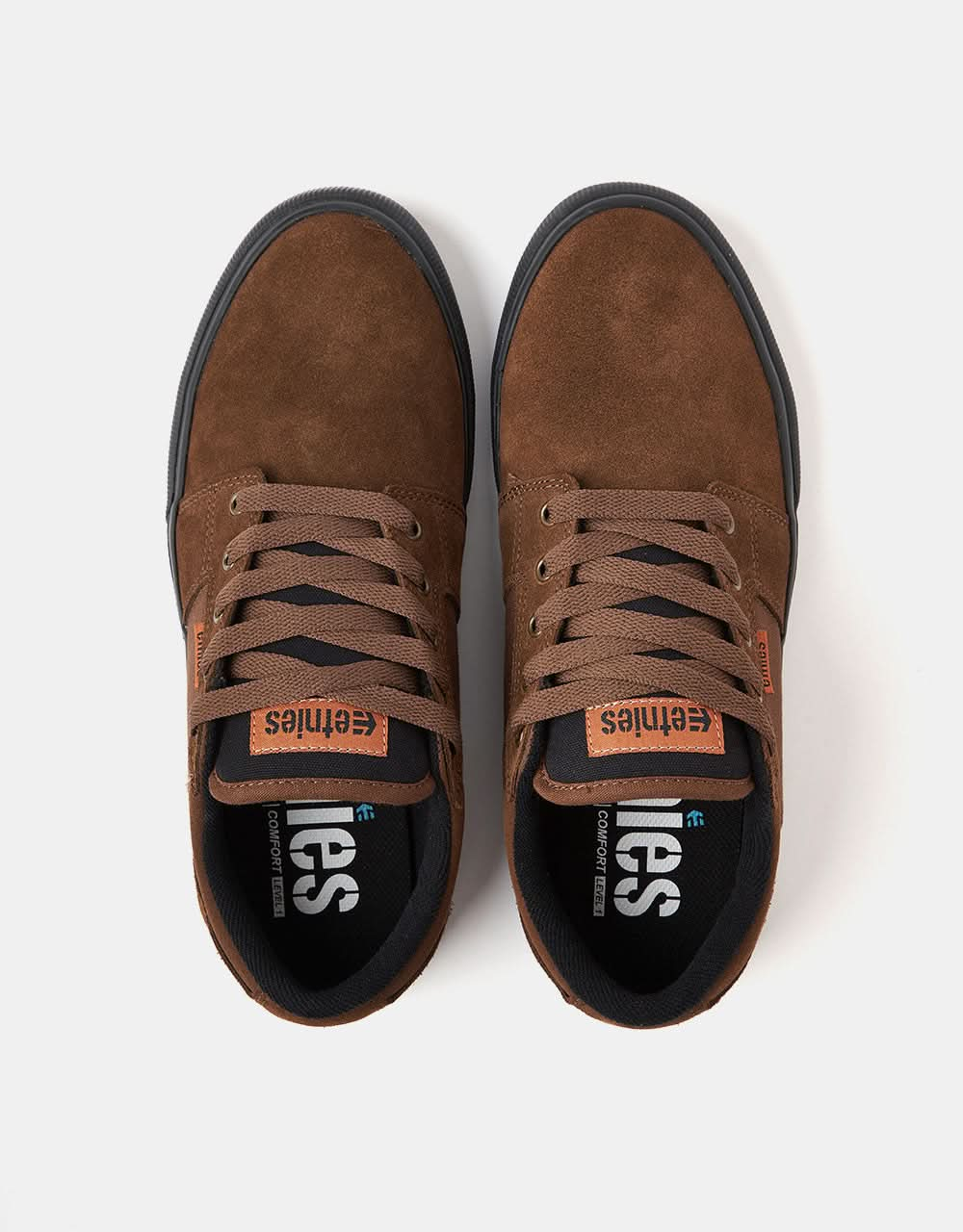 Etnies Barge LS Skate Shoes - Brown/Black