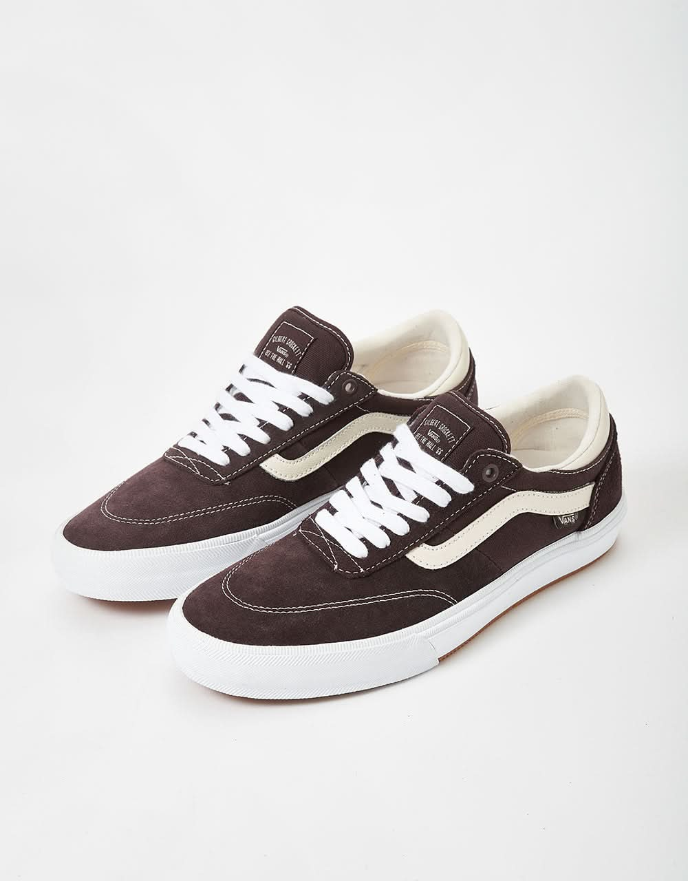 Chaussures Vans Skate Gilbert Crockett - Marron Foncé